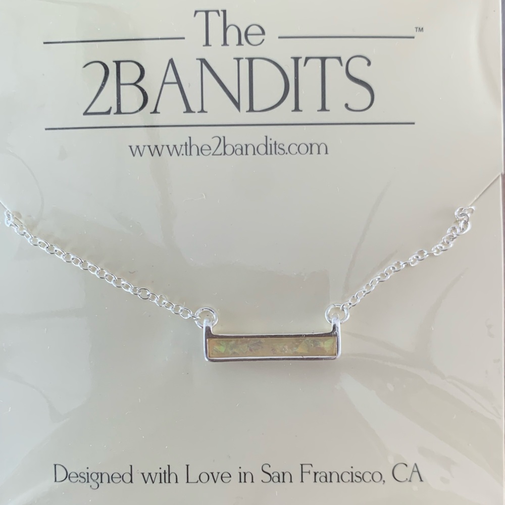 The 2 Bandits Athens Bar Necklace